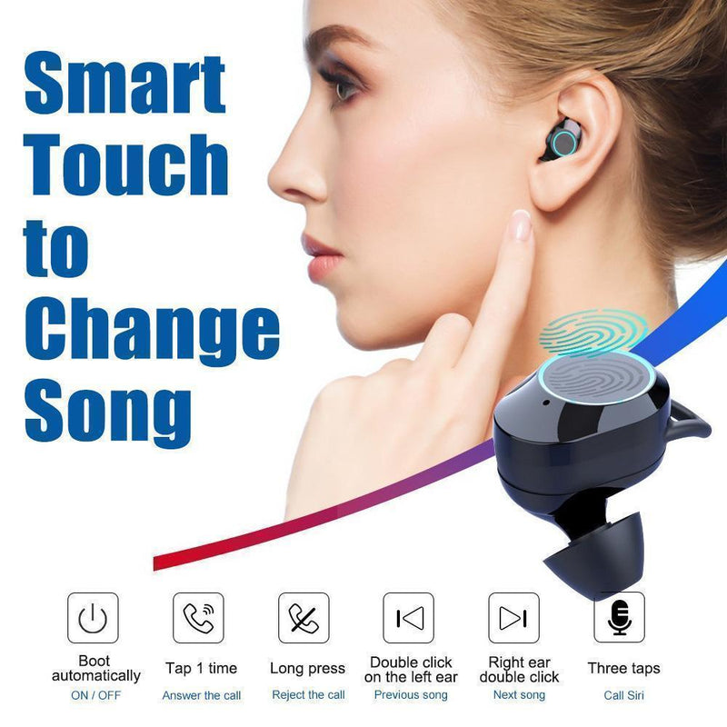 Waterproof Wireless Bluetooth Earphone