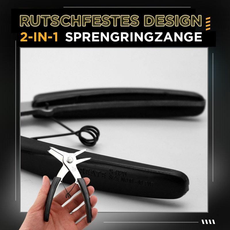 2-in-1 Sprengringzange