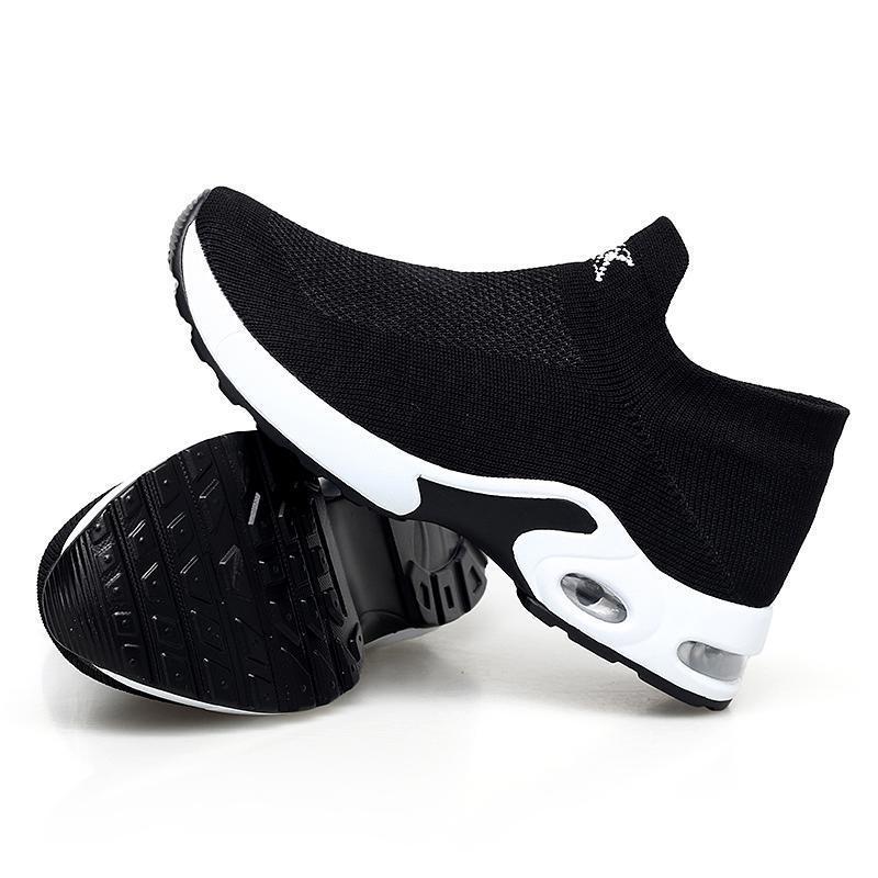 Zapatillas con Amortiguador sin Cordones, Malla Transpirable