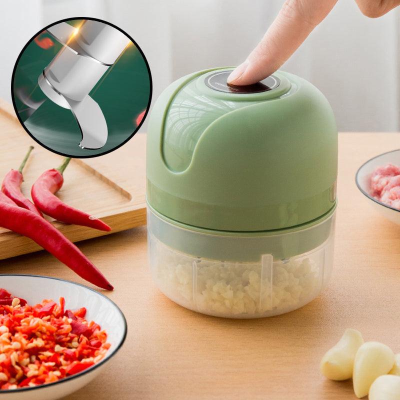 Teyou USB Rechargebale Electric Garlic Grinder