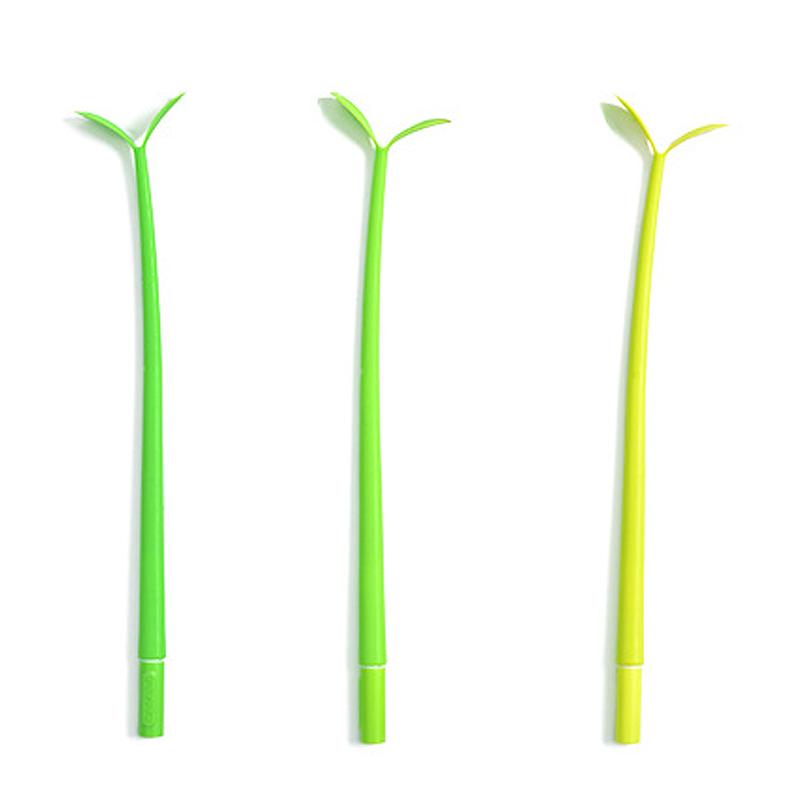 Stylo Créatif en Mode de Petit Herbe(3 PC)