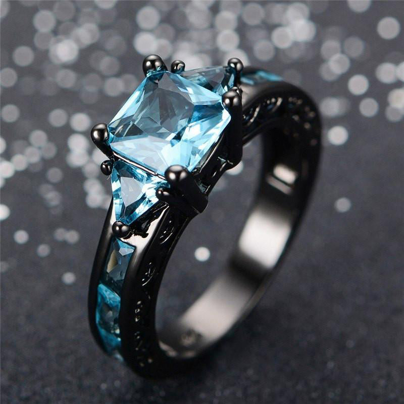 Vintage Black Sapphire Ring