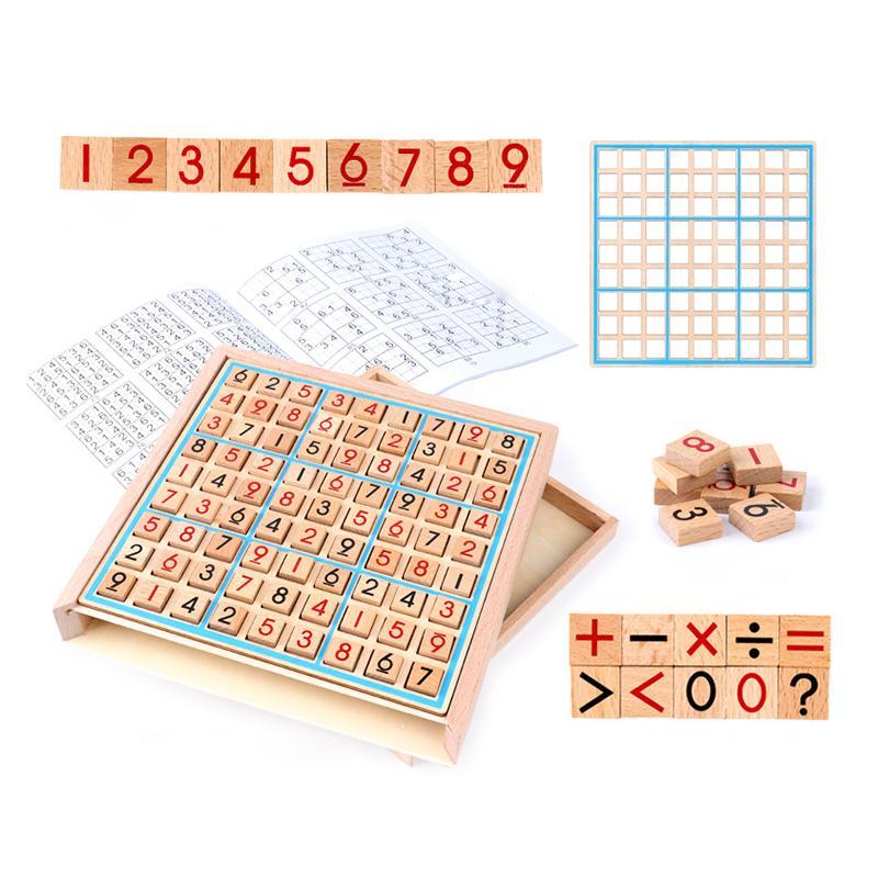 Puzzle Sudoku en bois