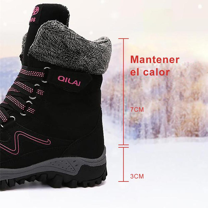 Botas Deportivas de Algodón Súper Cálidas, (Caña Alta)