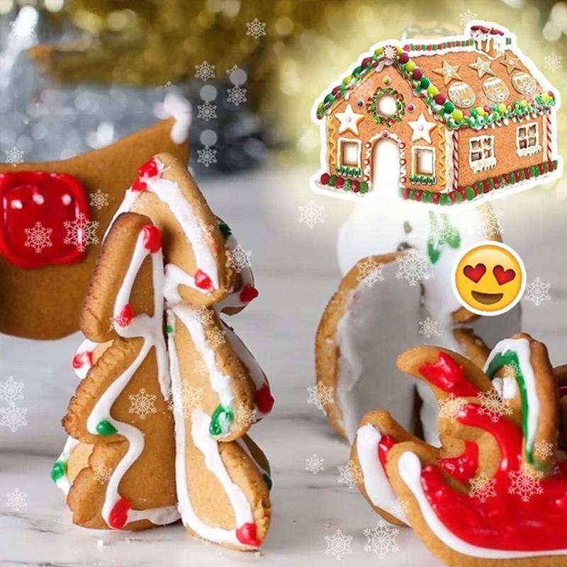 Christmas 3D Cookie Molds