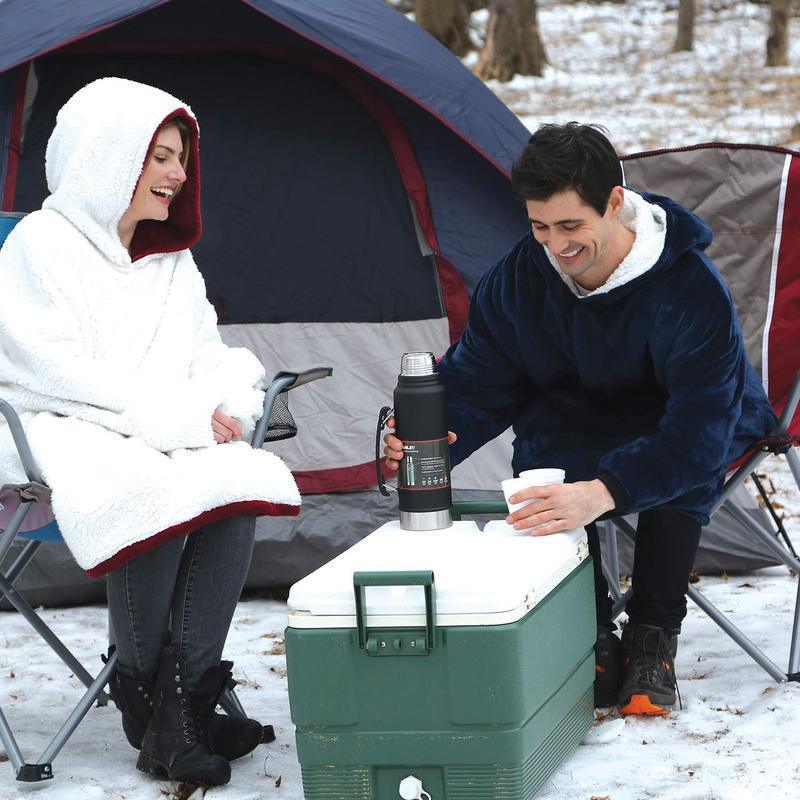 Gran Manta Cálida Moderna del Invierno Para Adultos Y Niños