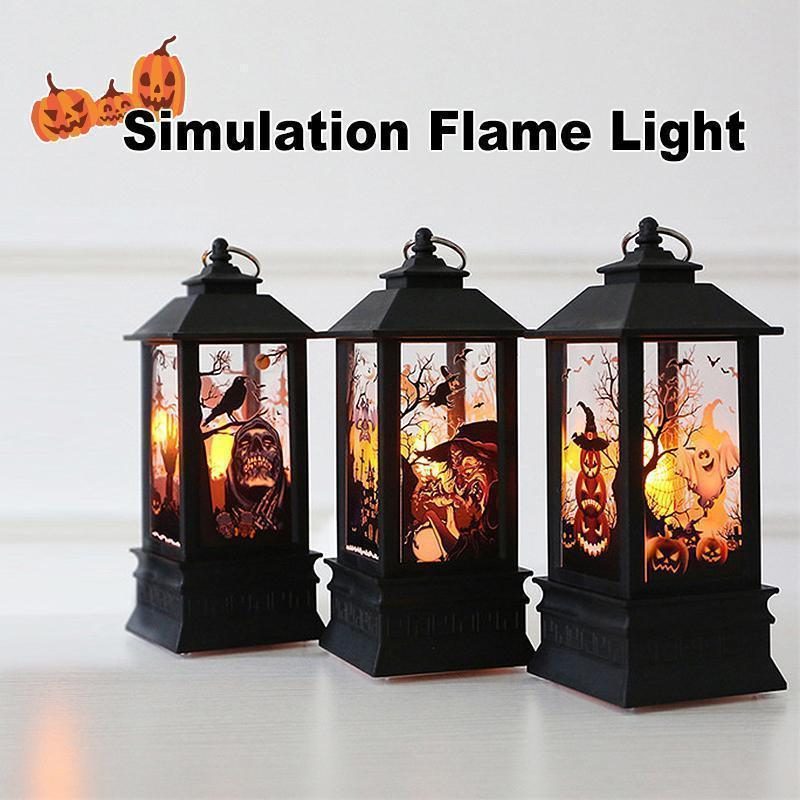 Halloween simulation flame light