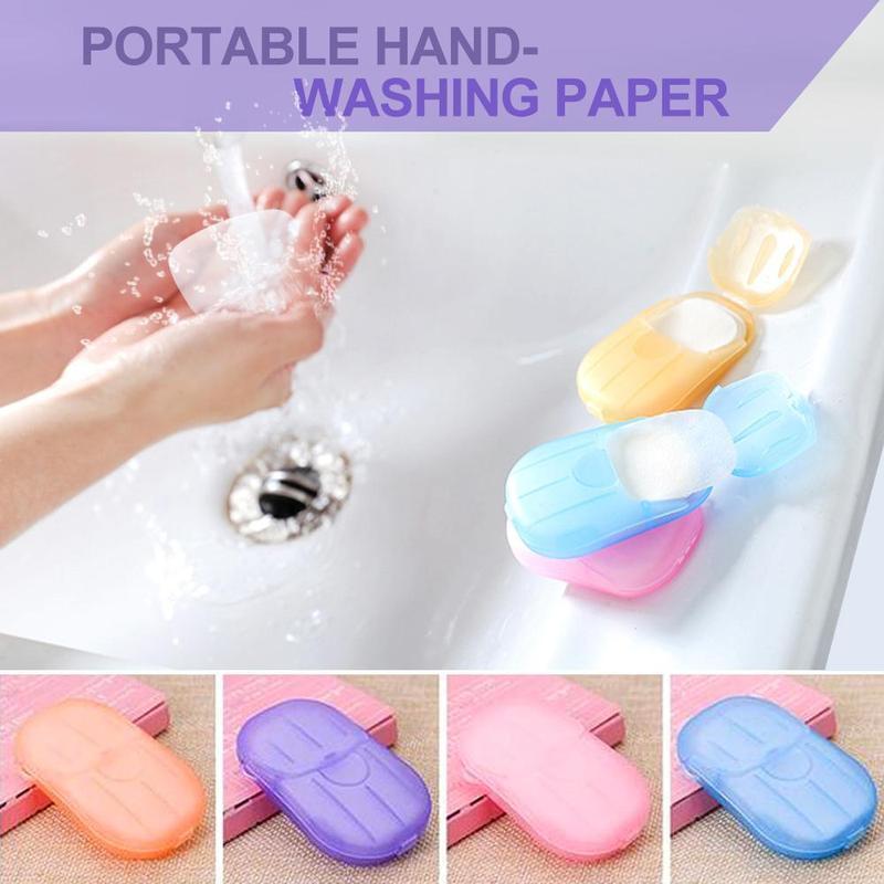 Bunnyear™ Portable Hand-Washing Paper 5 boxes(100 PCS)