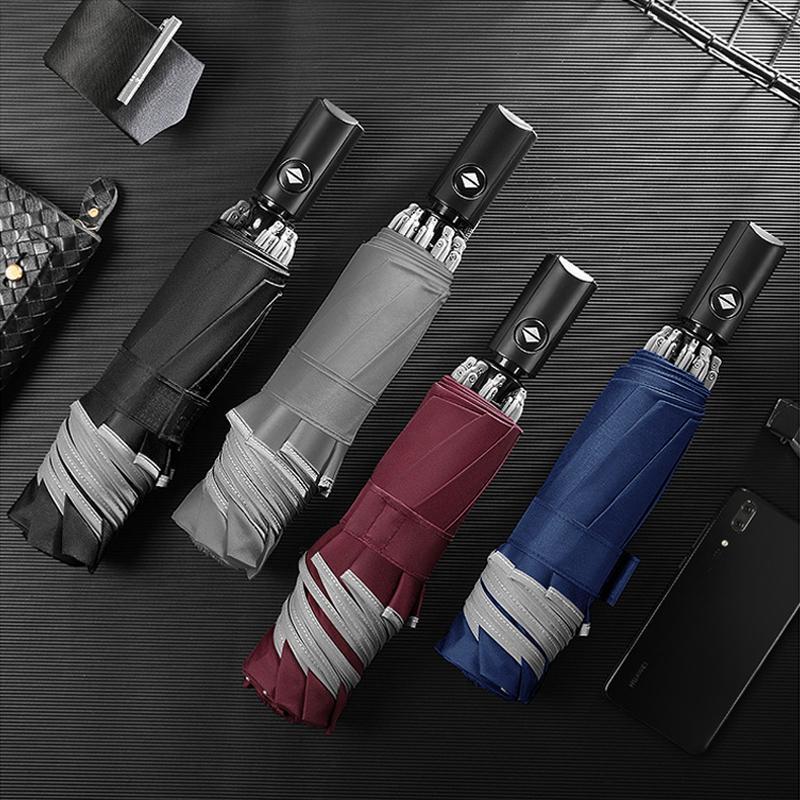 Foldable Reversible Automatic Umbrella