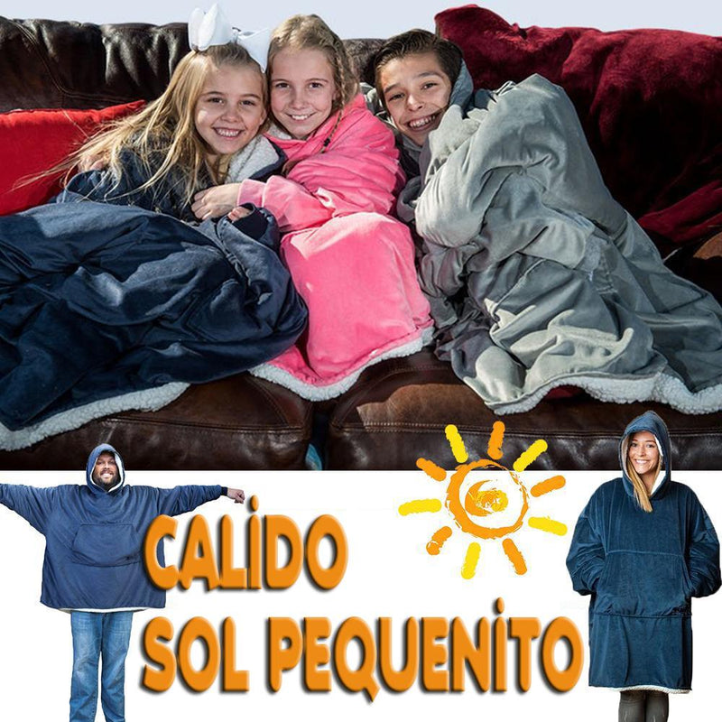 Gran Manta Cálida Moderna del Invierno Para Adultos Y Niños