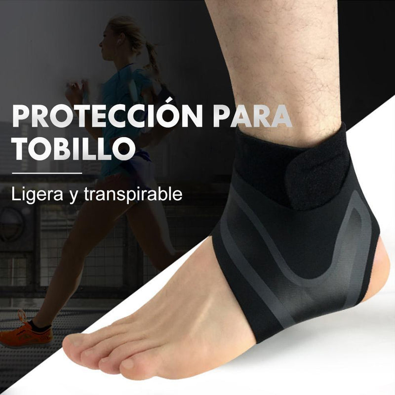 Tobillera Transpirable de Soporte Ajustable para Tobillo, 1 Par