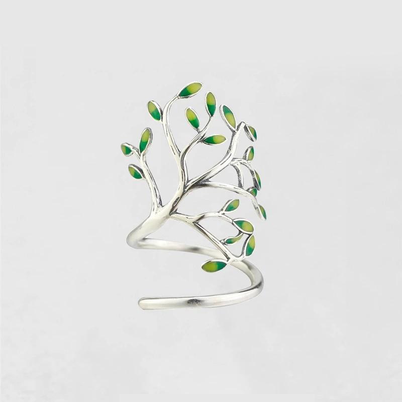 Bague Réglable en Forme de Branche d'Arbre