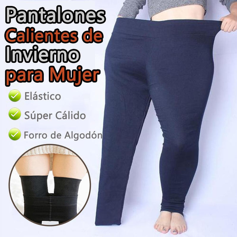 Pantalones Calientes de Invierno para Mujer