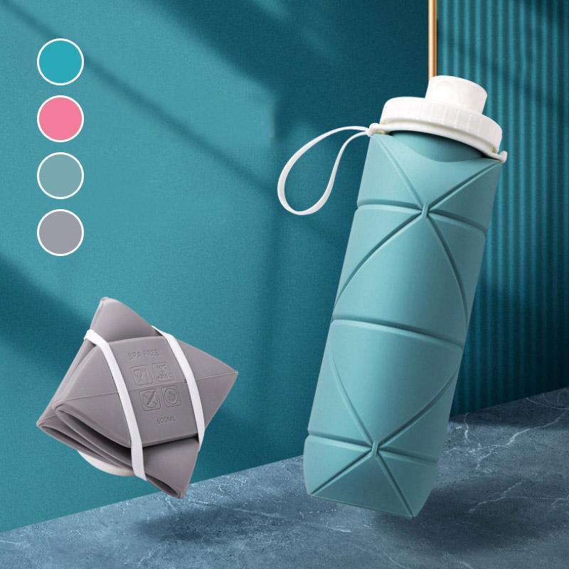 Collapsible Silicone Water Bottle