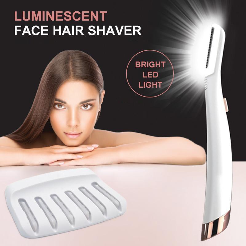 Luminous Facial Hair Shaver