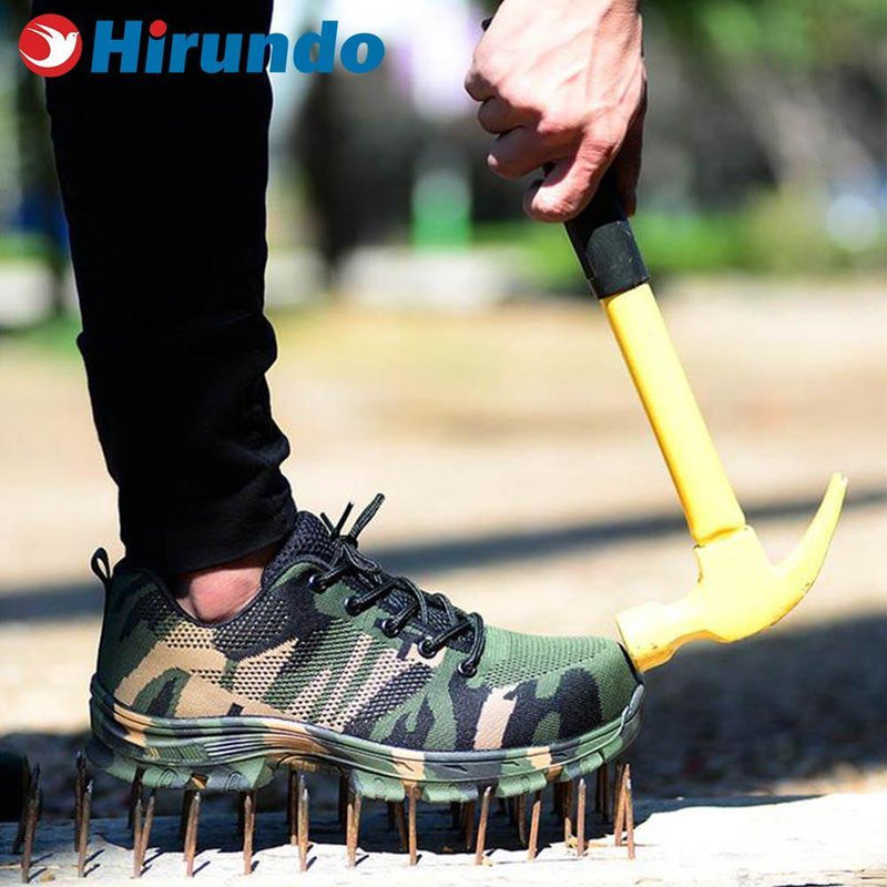 Hirundo Zapatos Laboral con Puntera de Acero, 1 Par