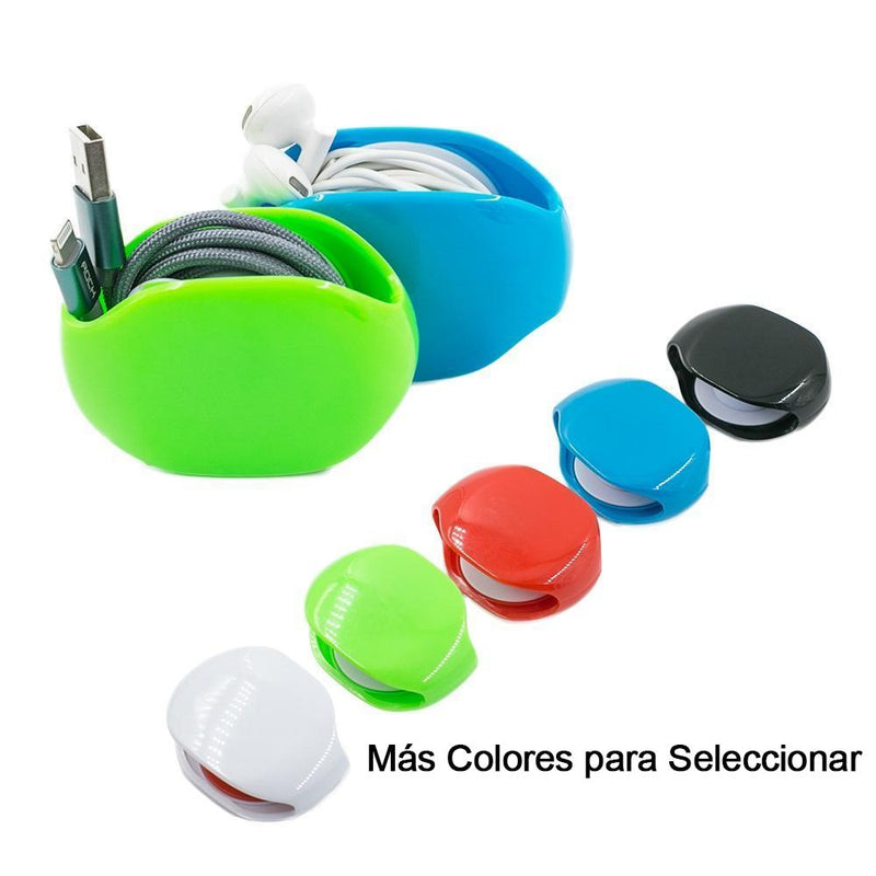 Organizador para Enrollar Cables de Auriculares/Datos