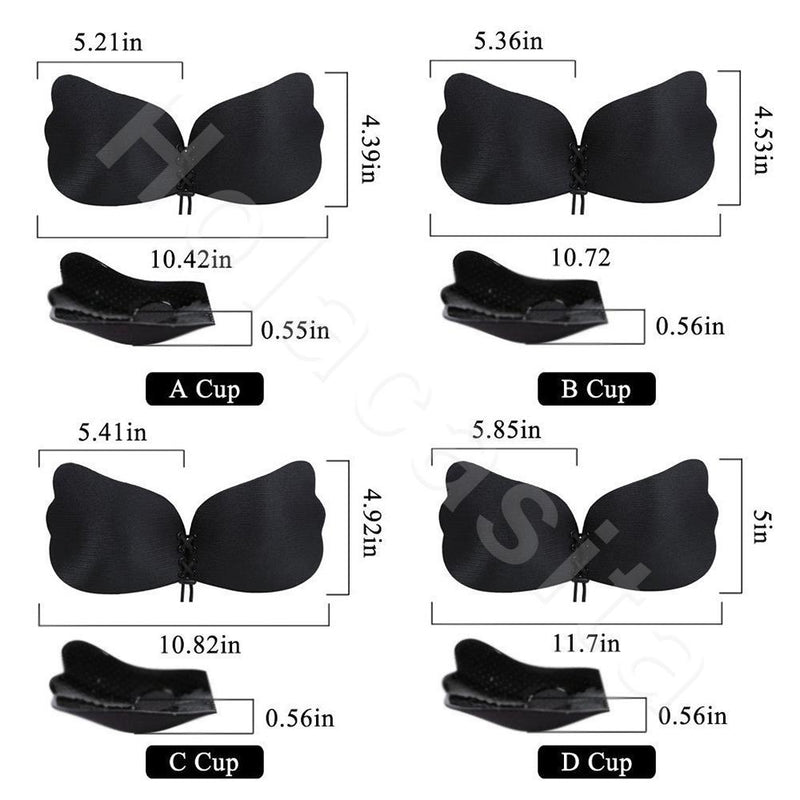 Invisible Sujetador Push UP Bra