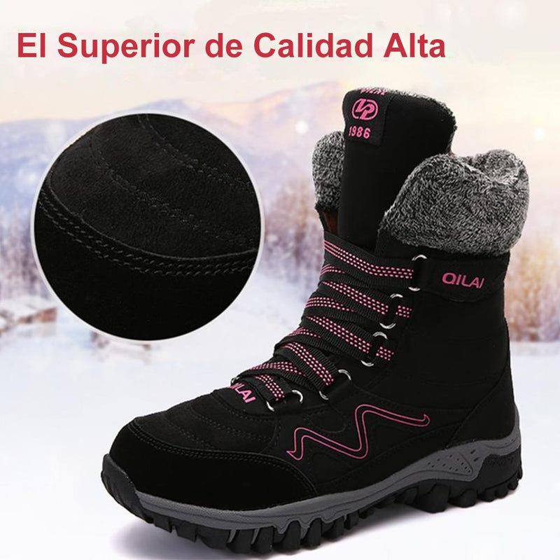 Botas Deportivas de Algodón Súper Cálidas, (Caña Alta)