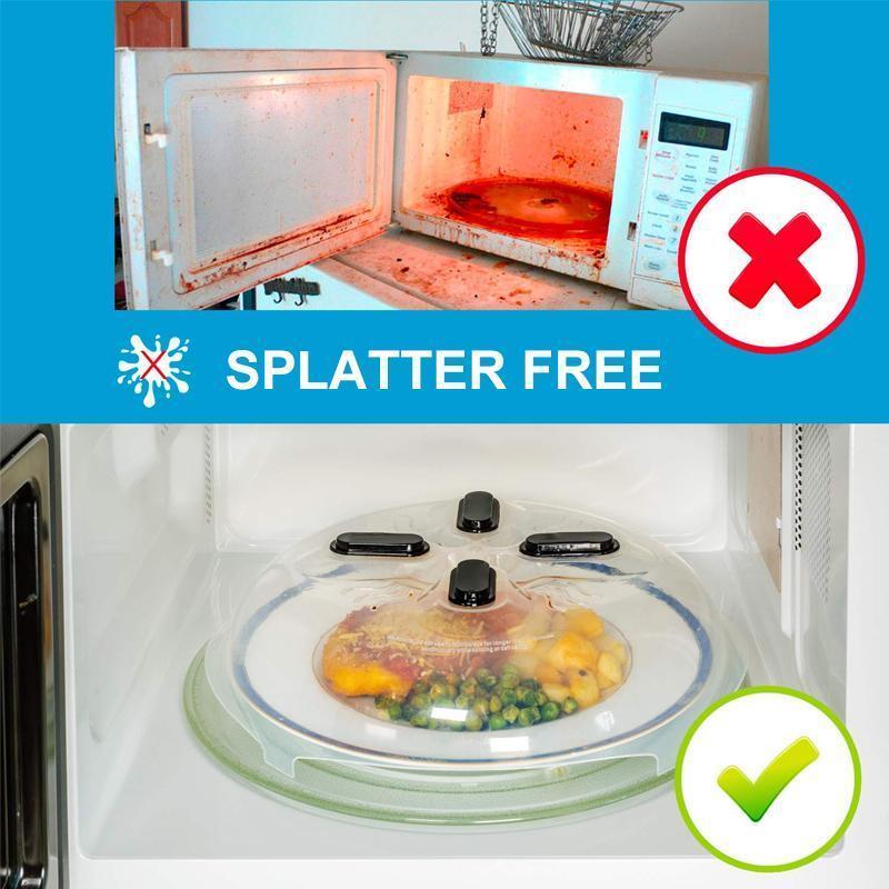 Magnetic Microwave Anti-splatter Cover