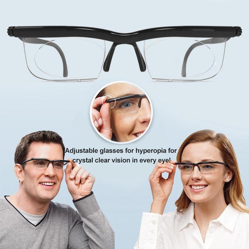 Focus Adjustable Glasses Reading Glasses Unisex