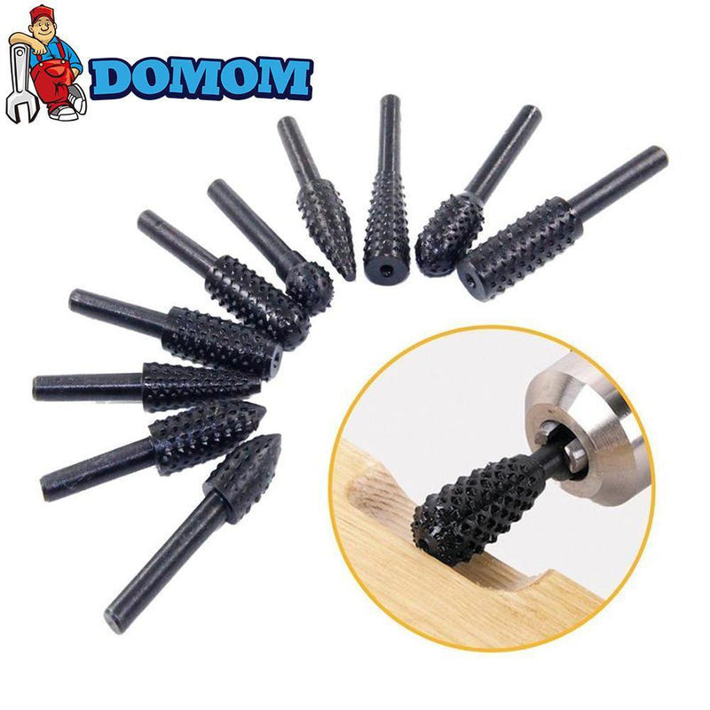 Domom® Brocas Rotativas de Doble Corte de Carburo Set