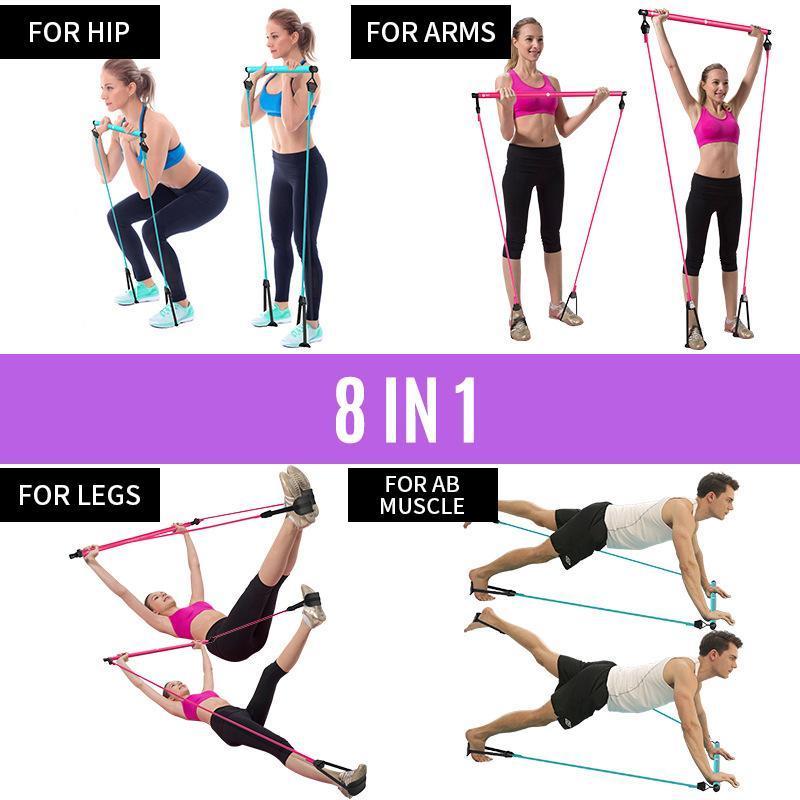 Portable Pilates Bar Kit