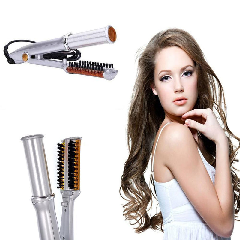 Professional 2-Way Rotating Straight Hair Curler