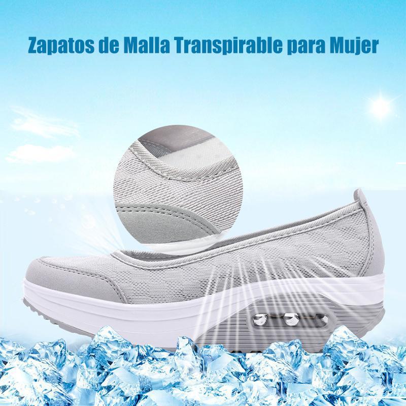 Zapatos de Malla Transpirable para Mujer, Un Par