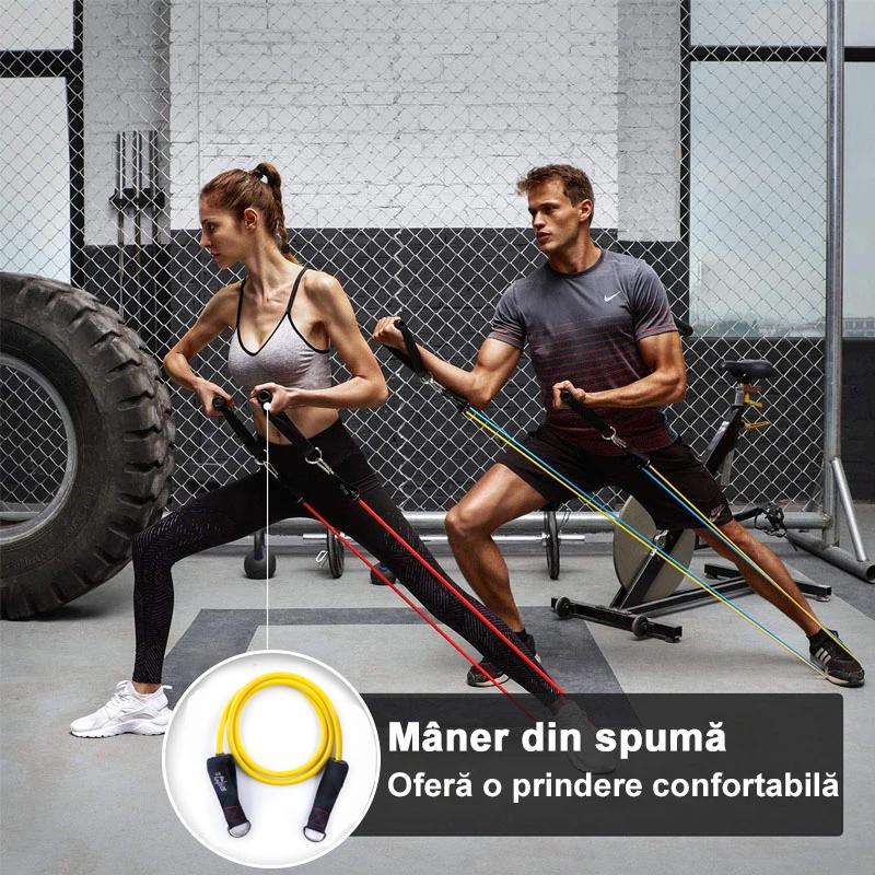 Home fitness trage coarda coarda elastica