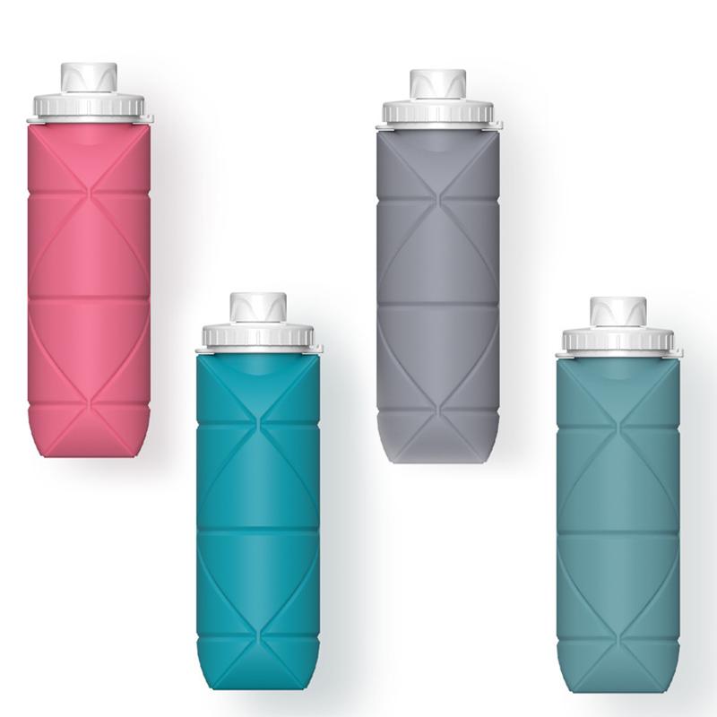 Collapsible Silicone Water Bottle