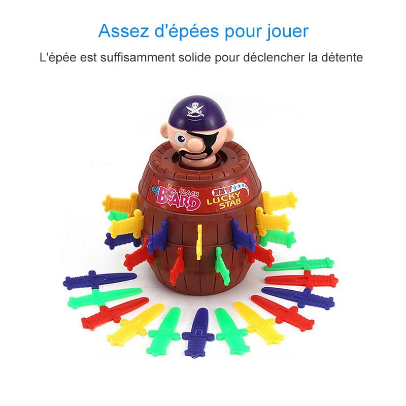 Jouet Interactif de Seau Pirate