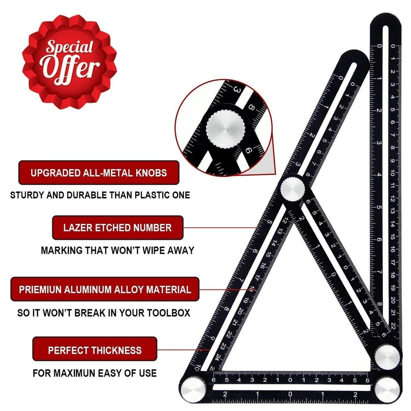 Amenitee® Multi-angle Measuring Tool