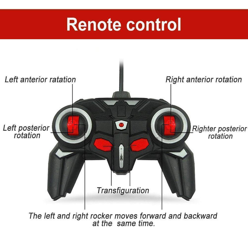 Remote Control Transforming Robot Car