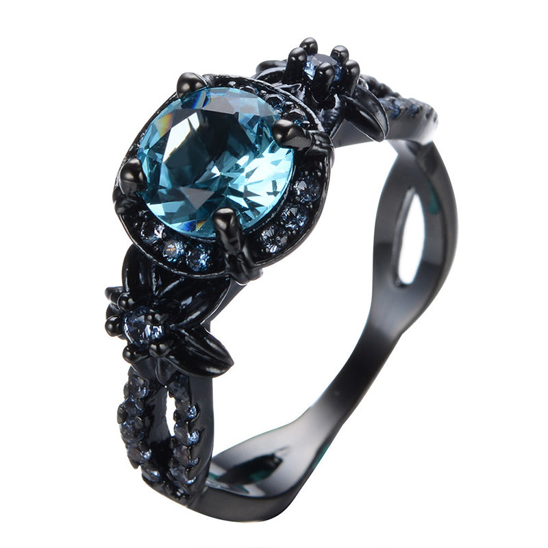 Vintage Black Sapphire Ring