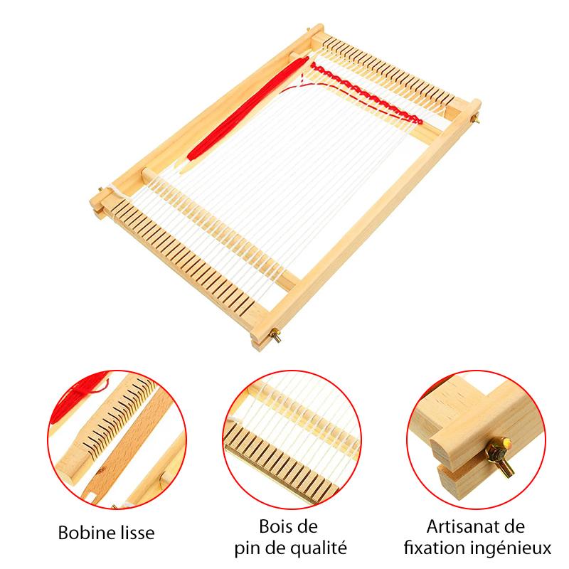 Kit de Tissage en Bois Bricolage