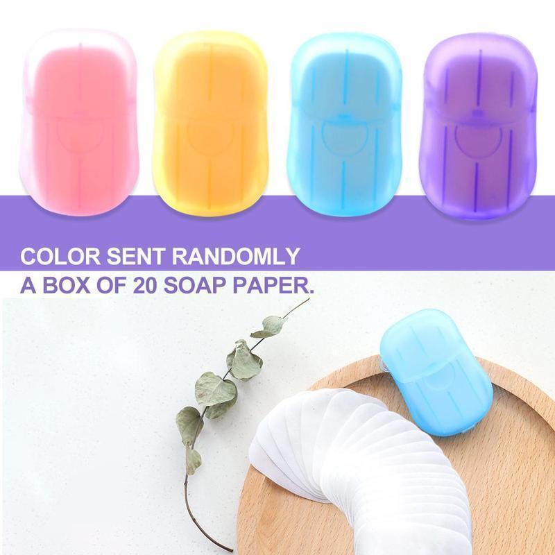 Bunnyear™ Portable Hand-Washing Paper 5 boxes(100 PCS)