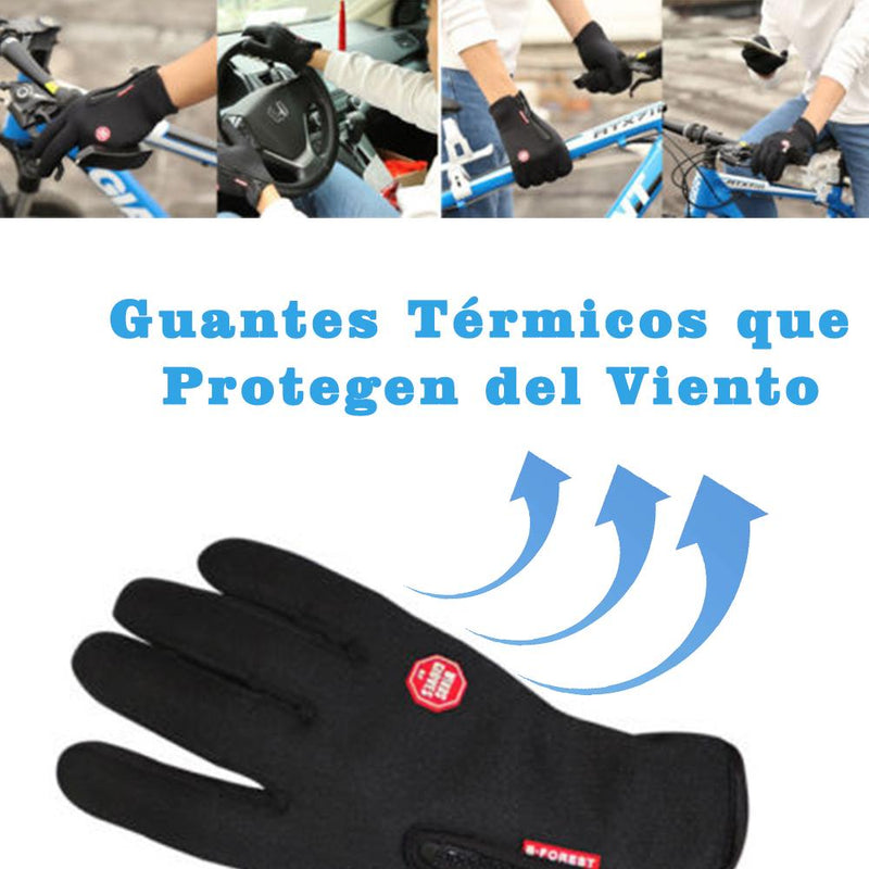 Guantes Térmicos que Protegen del Viento