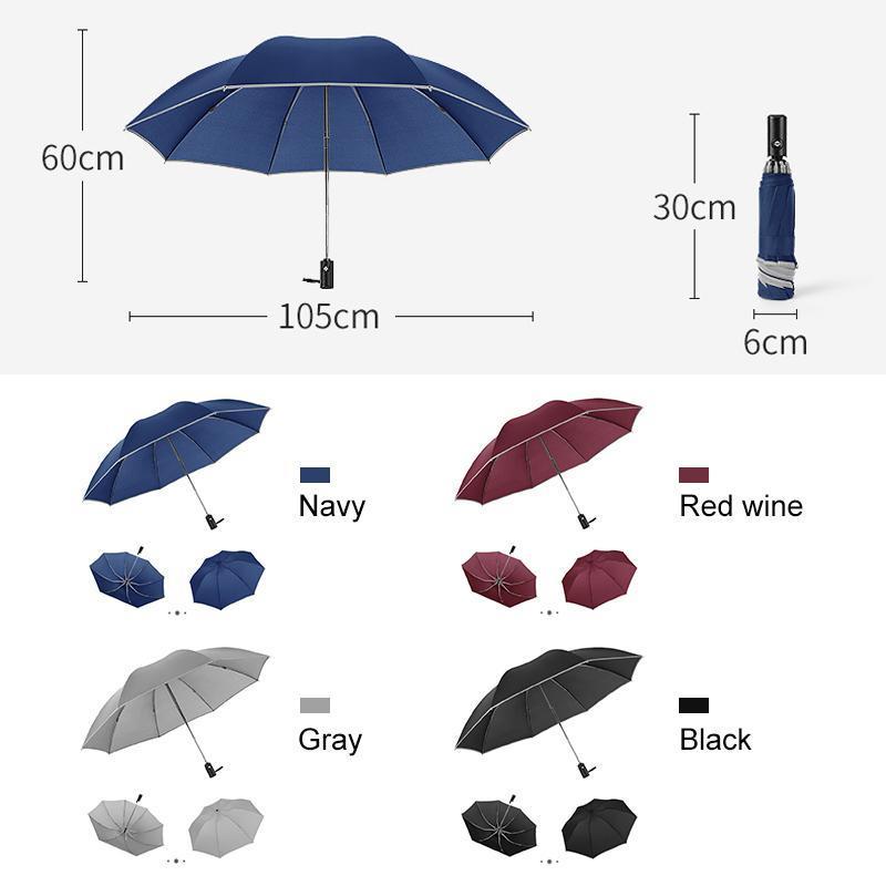 Foldable Reversible Automatic Umbrella