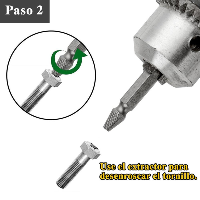 Domom® Extractor de Tornillo Dañado  (4 pcs Set)