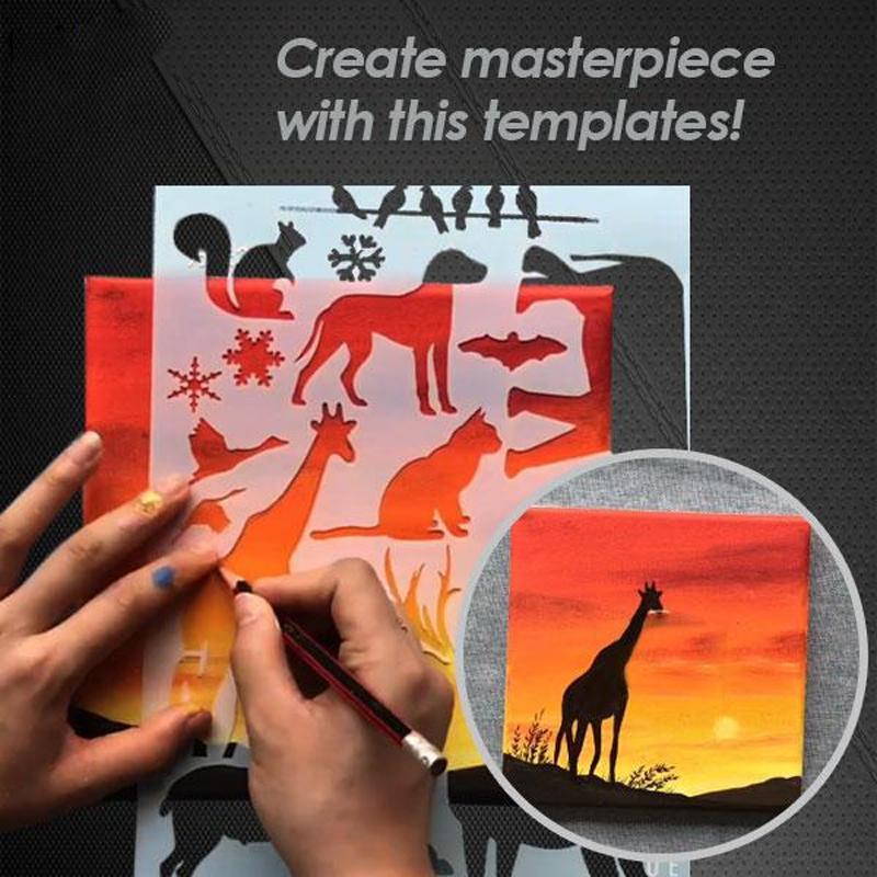 Fast Draw Stencil Art Templates