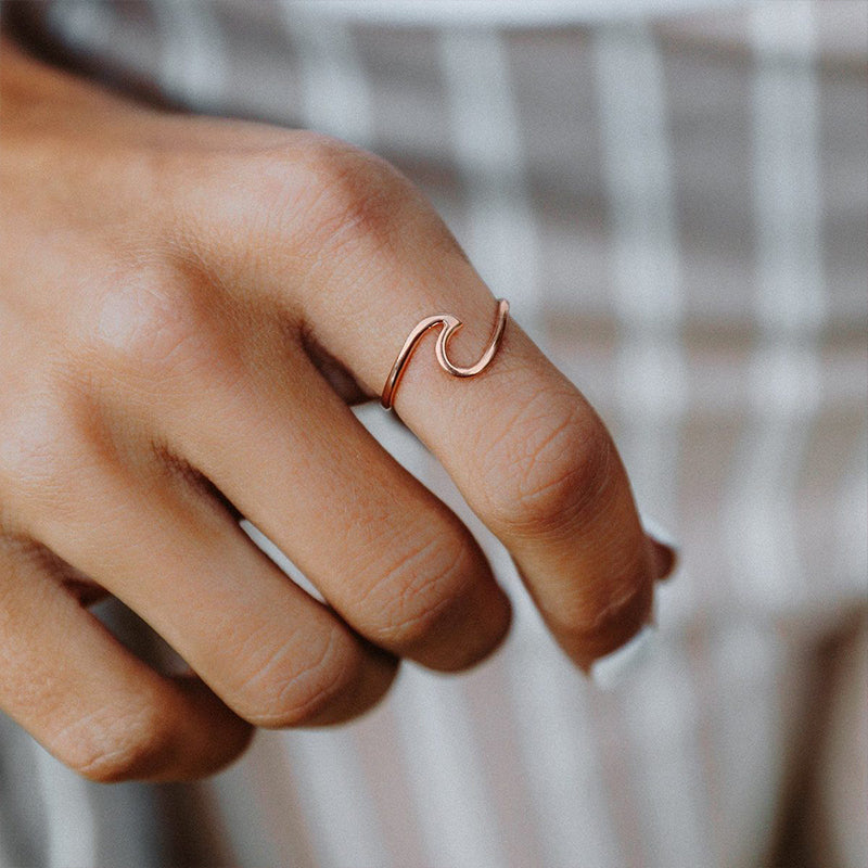 Simple Wave Ring