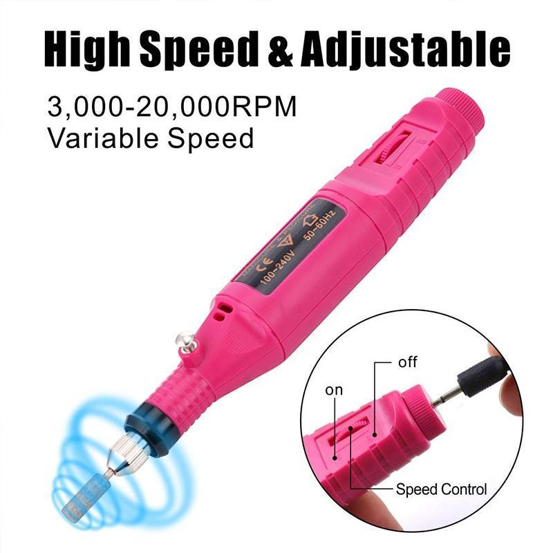 Bunnyear™ Mini Electric Nail Polisher