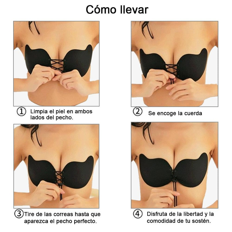 Invisible Sujetador Push UP Bra