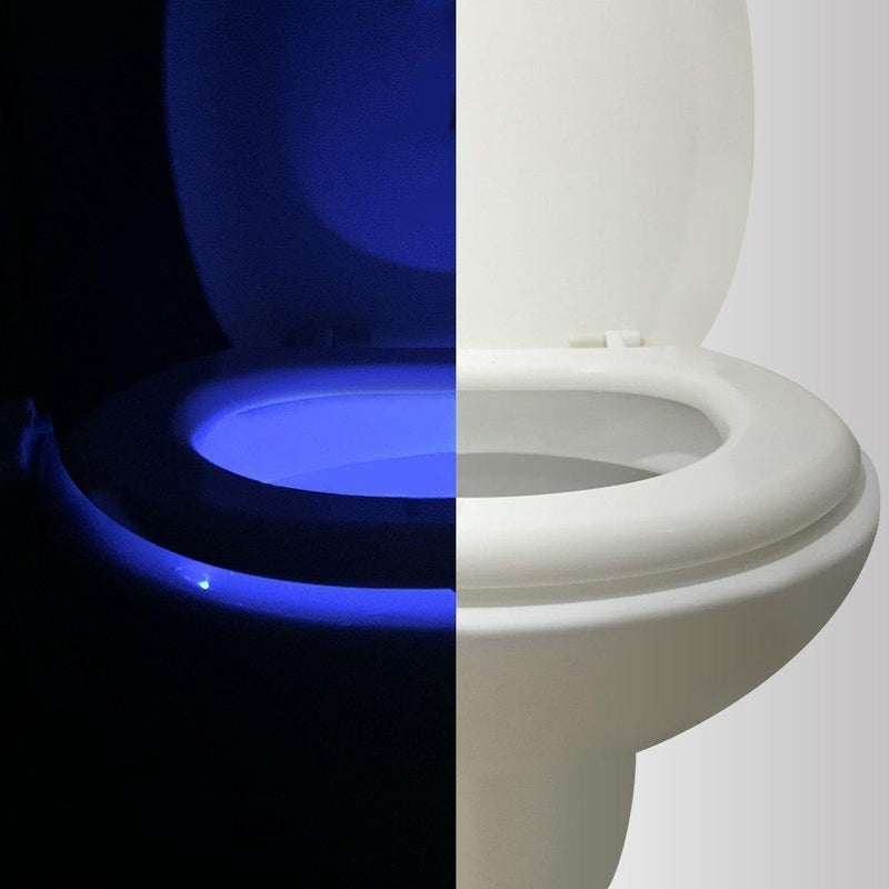 16-Color Luz Nocturna del Inodoro - LED Sensor de Movimiento Automático para Baño