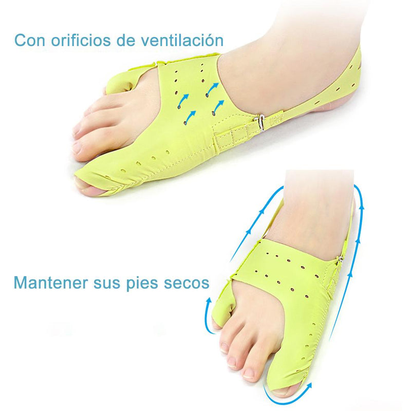 Corrector de Enderezamiento del Dedo del Pie,1 Par