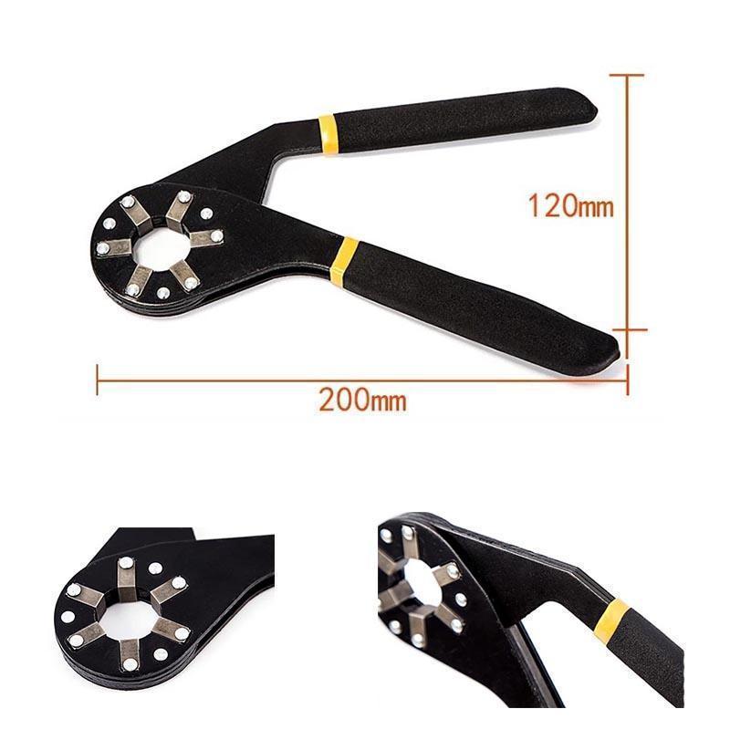 Multifunctional Logger Head Bionic Grip Wrench