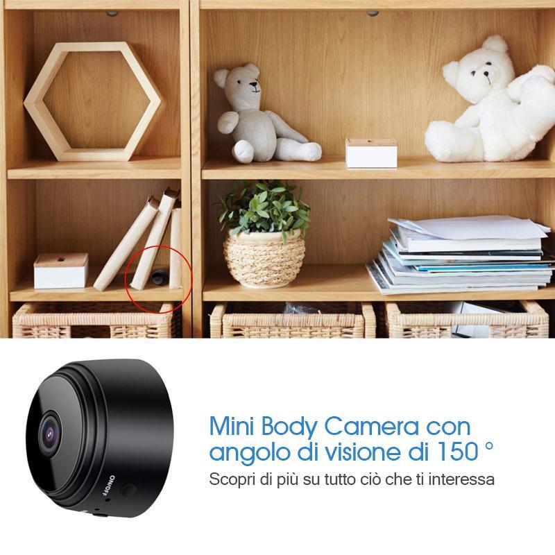 Mini telecamera WiFi magnetica 1080p