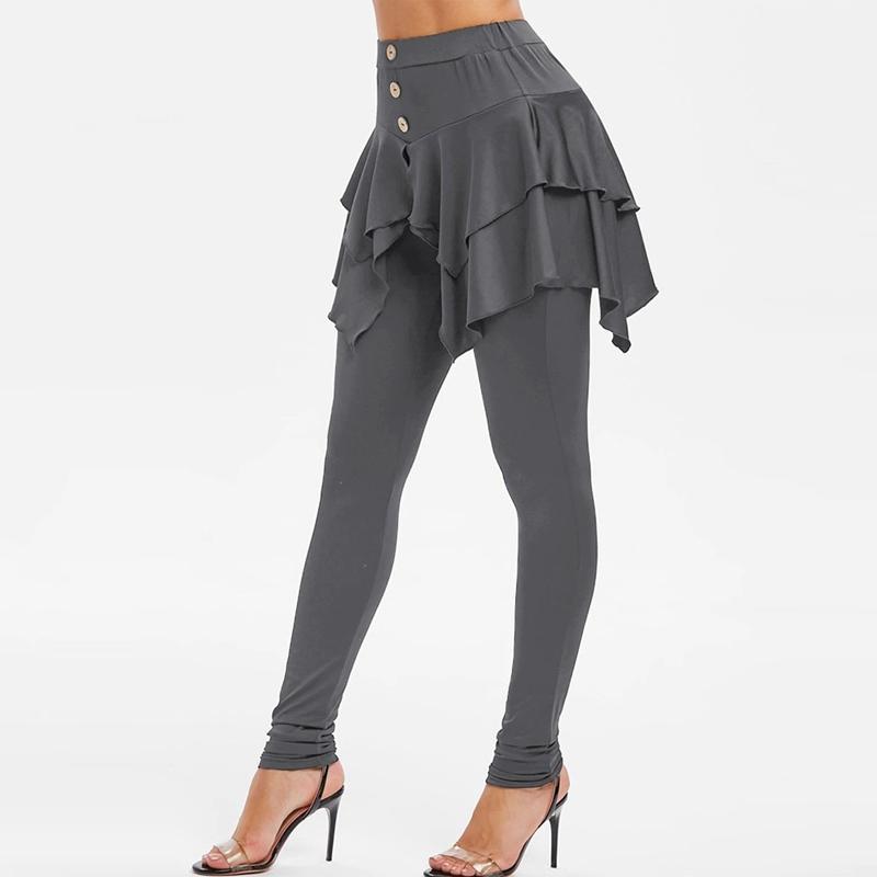 (Pre-sale) Tiered Ruffle Skirted Legging