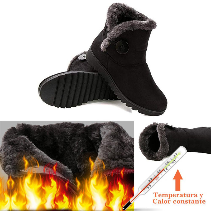 Hirundo Botas de Nieve para Mujer, 1 Par